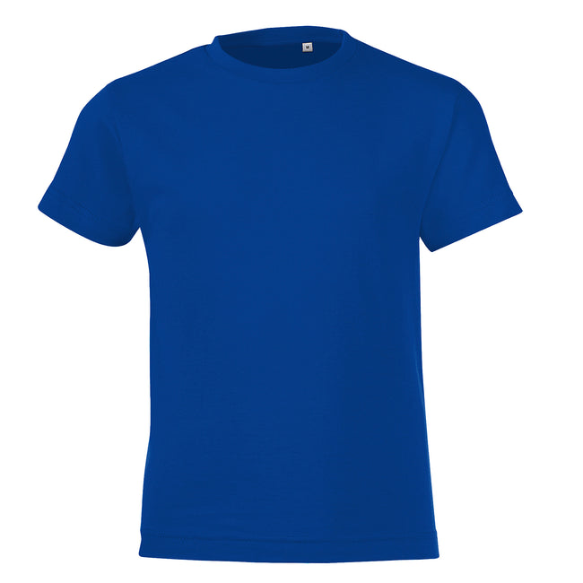 Bleu roi - Front - SOLS - T-shirt à manches courtes - Garçon
