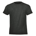 Gris marne - Front - SOLS - T-shirt à manches courtes - Garçon