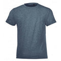 Denim - Front - SOLS - T-shirt à manches courtes - Garçon