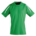 Vert vif-Blanc - Front - SOLS - T-shirt football à manches courtes