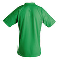 Vert vif-Blanc - Back - SOLS - T-shirt football à manches courtes