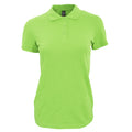 Vert clair - Front - SOLS - Polo manches courtes PERFECT - Femme