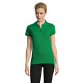 Vert - Back - SOLS - Polo manches courtes PERFECT - Femme