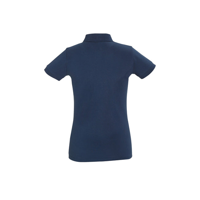 Bleu - Side - SOLS - Polo manches courtes PERFECT - Femme