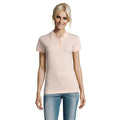 Rose pastel - Back - SOLS - Polo manches courtes PERFECT - Femme