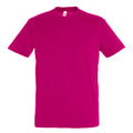 Fuchsia - Front - SOLS - T-shirt REGENT - Homme