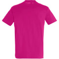 Fuchsia - Back - SOLS - T-shirt REGENT - Homme