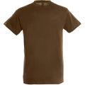 Marron - Back - SOLS - T-shirt REGENT - Homme