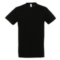 Noir - Front - SOLS - T-shirt REGENT - Homme