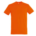 Orange vif - Front - SOLS - T-shirt REGENT - Homme