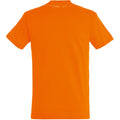 Orange vif - Back - SOLS - T-shirt REGENT - Homme