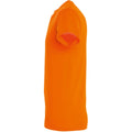 Orange vif - Side - SOLS - T-shirt REGENT - Homme