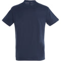 Bleu marine - Back - SOLS - T-shirt REGENT - Homme