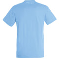 Bleu ciel - Back - SOLS - T-shirt REGENT - Homme