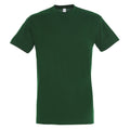 Vert bouteille - Front - SOLS - T-shirt REGENT - Homme
