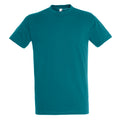 Bleu sarcelle - Front - SOLS - T-shirt REGENT - Homme