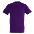 Violet foncé - Front - SOLS - T-shirt REGENT - Homme