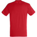 Rouge - Back - SOLS - T-shirt REGENT - Homme