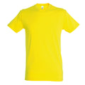 Citron - Front - SOLS - T-shirt REGENT - Homme