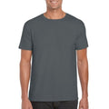 Gris charbon - Back - Gildan - T-shirt manches courtes SOFTSTYLE - Homme