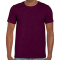 Pourpre - Back - Gildan - T-shirt manches courtes SOFTSTYLE - Homme