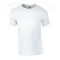 Blanc - Back - Gildan - T-shirt manches courtes SOFTSTYLE - Homme