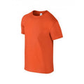 Orange - Back - Gildan - T-shirt manches courtes SOFTSTYLE - Homme