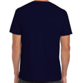 Bleu marine - Side - Gildan - T-shirt manches courtes SOFTSTYLE - Homme