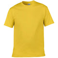Jaune vif - Front - Gildan - T-shirt manches courtes SOFTSTYLE - Homme