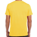 Jaune vif - Side - Gildan - T-shirt manches courtes SOFTSTYLE - Homme