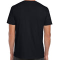 Noir - Side - Gildan - T-shirt manches courtes SOFTSTYLE - Homme