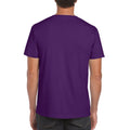 Violet - Side - Gildan - T-shirt manches courtes SOFTSTYLE - Homme