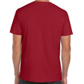 Rouge foncé - Side - Gildan - T-shirt manches courtes SOFTSTYLE - Homme