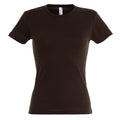Chocolat - Front - SOLS - T-shirt à manches courtes - Femme