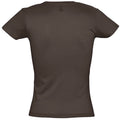 Chocolat - Back - SOLS - T-shirt à manches courtes - Femme