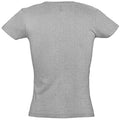 Gris marne - Back - SOLS - T-shirt à manches courtes - Femme