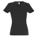 Noir - Front - SOLS - T-shirt à manches courtes - Femme