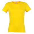 Jaune - Front - SOLS - T-shirt à manches courtes - Femme