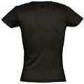 Noir - Back - SOLS - T-shirt à manches courtes - Femme