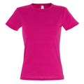 Fuchsia - Front - SOLS - T-shirt à manches courtes - Femme
