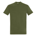 Vert kaki foncé - Front - SOLS - T-shirt manches courtes IMPERIAL - Homme