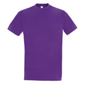 Violet - Front - SOLS - T-shirt manches courtes IMPERIAL - Homme