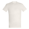 Blanc cassé - Front - SOLS - T-shirt manches courtes IMPERIAL - Homme