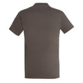 Gris - Back - SOLS - T-shirt manches courtes IMPERIAL - Homme