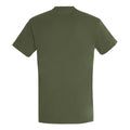 Vert kaki - Back - SOLS - T-shirt manches courtes IMPERIAL - Homme