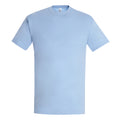 Bleu ciel - Front - SOLS - T-shirt manches courtes IMPERIAL - Homme