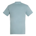 Bleu pâle - Back - SOLS - T-shirt manches courtes IMPERIAL - Homme