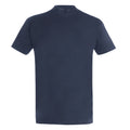 Bleu marine foncé - Back - SOLS - T-shirt manches courtes IMPERIAL - Homme