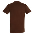 Marron - Back - SOLS - T-shirt manches courtes IMPERIAL - Homme