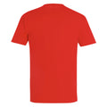 Rouge vif - Back - SOLS - T-shirt manches courtes IMPERIAL - Homme